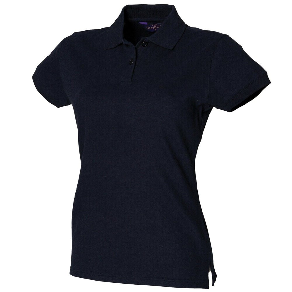 Ladies black polo t shirt hotsell