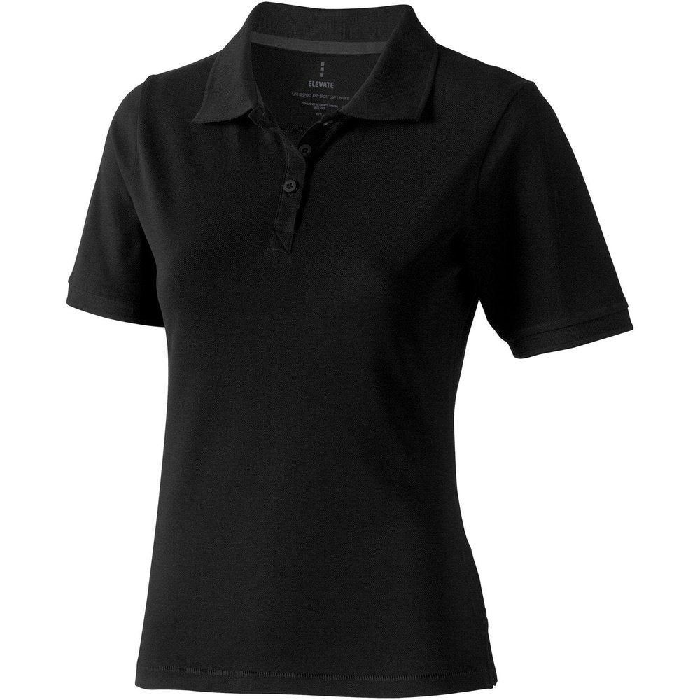 Plain black clearance polo shirt womens