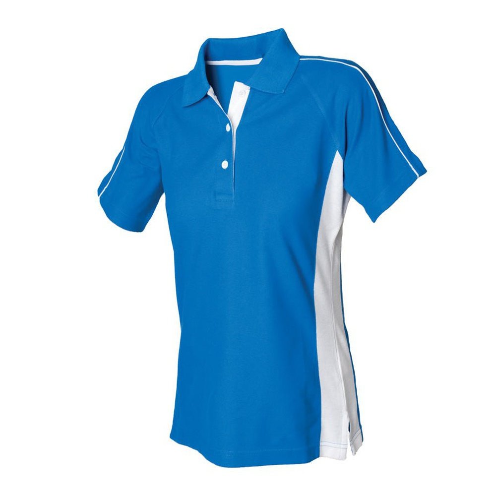 Royal blue polo shop t shirt women's