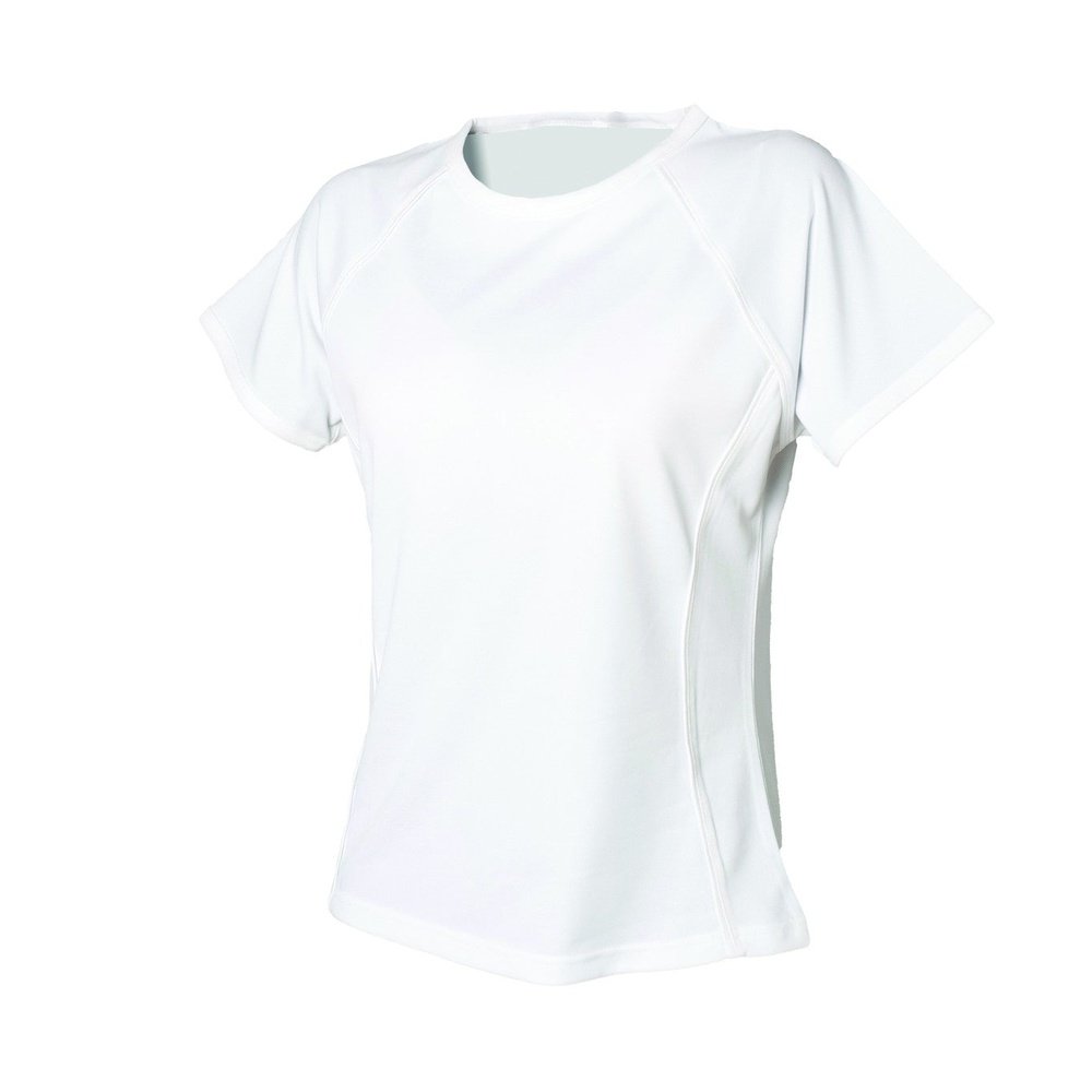 Ladies Performance Coolplus® Crew Neck Pique T-shirt Top LV271